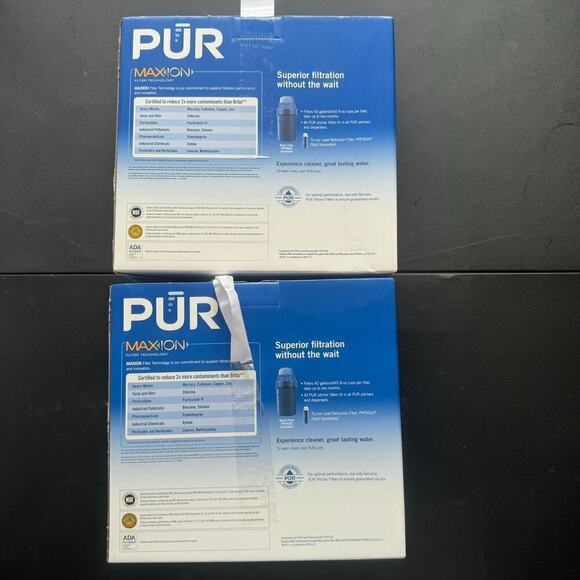 NWT PUR Max Ion 7 Cup Water Pitcher Filtration System With New Filter Lot of 02 - Picture 2 of 8